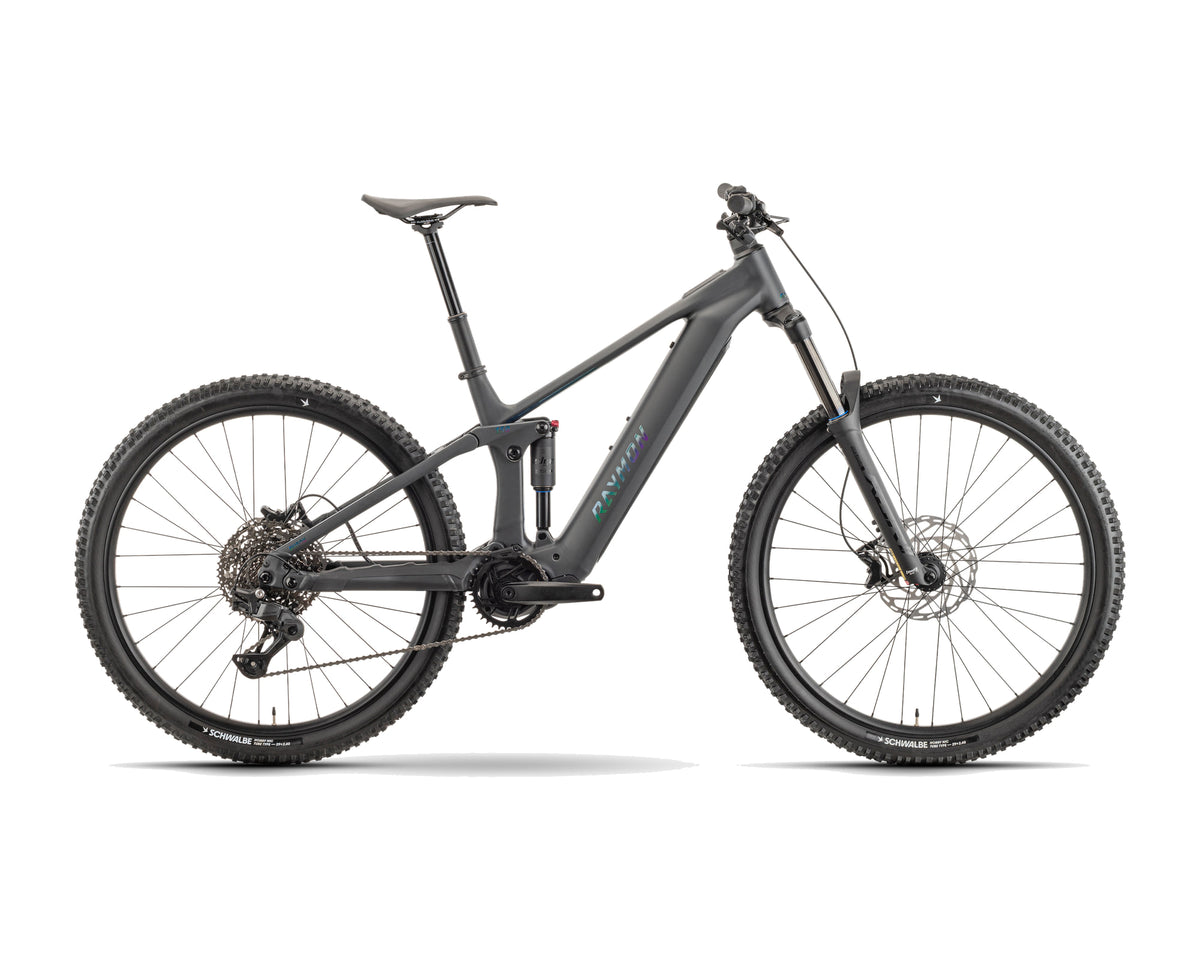 Raymon – Durok Comp – black/galaxy – 2027, Fahrrad, Modelljahr 2027, in black/galaxy, Seitenansicht