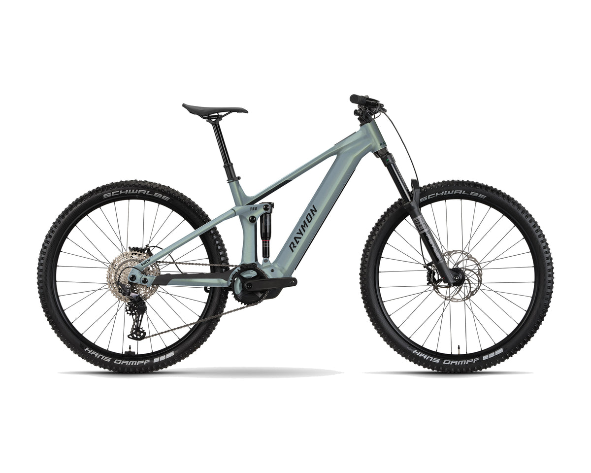 Raymon – Durok Comp – flare sagegreen – 2027, Fahrrad, Modelljahr 2027, in flare sagegreen, Seitenansicht