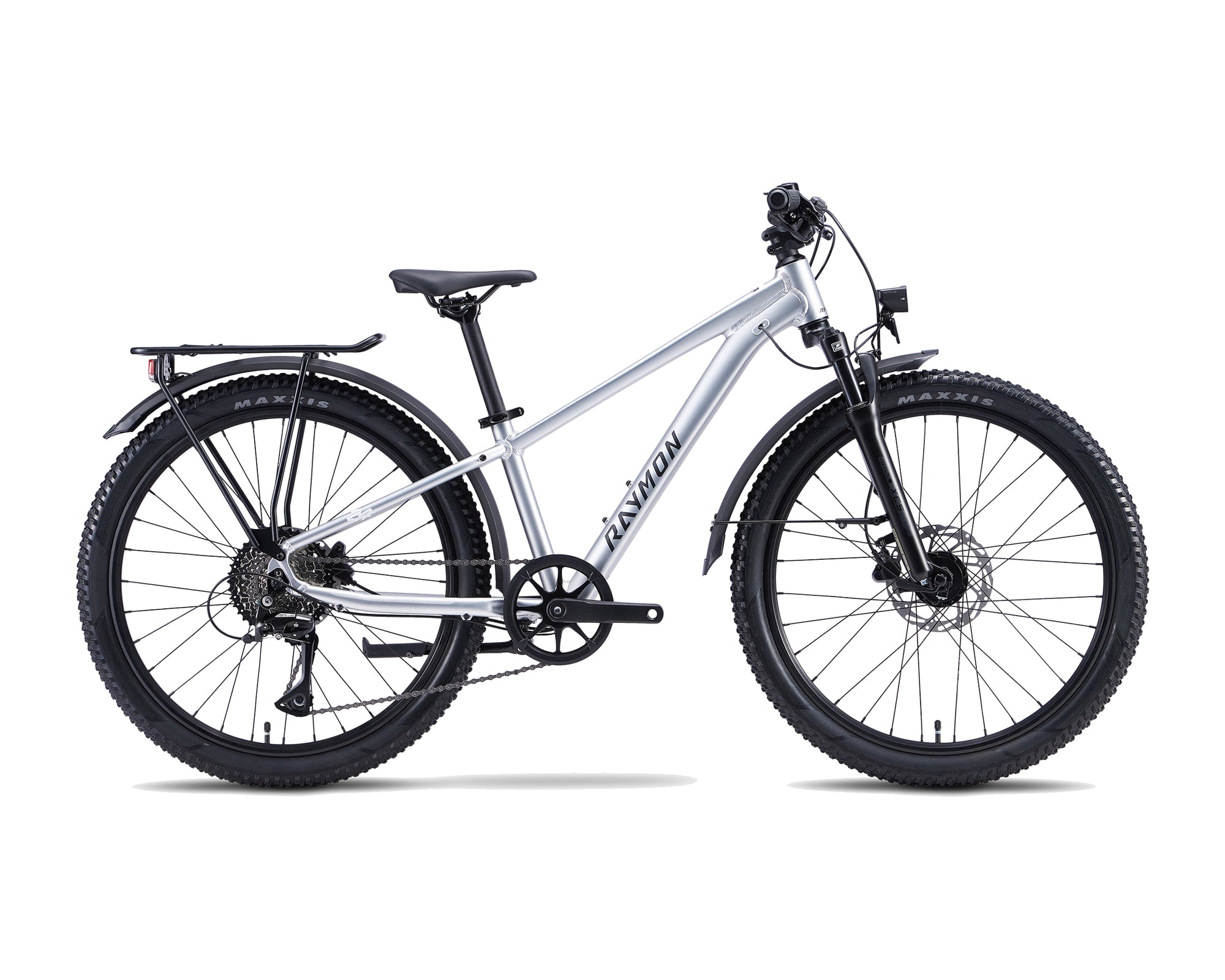 Raymon – Nayta 24 Pro Street – rawsilver – 2027, Fahrrad, Modelljahr 2027, in rawsilver, Seitenansicht