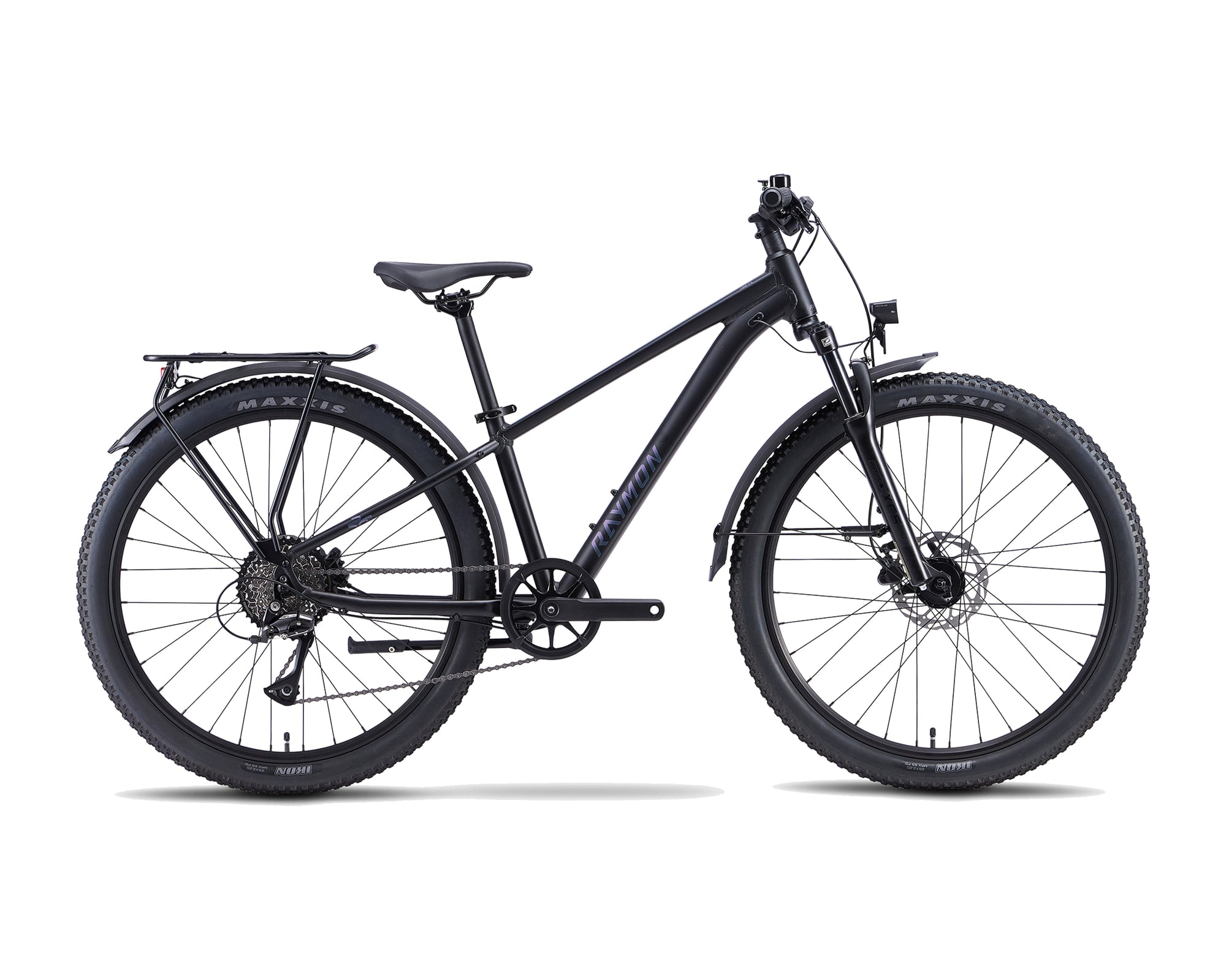 Raymon – Nayta 26 Pro Street – black chameleon – 2027, Fahrrad, Modelljahr 2027, in black chameleon, Seitenansicht
