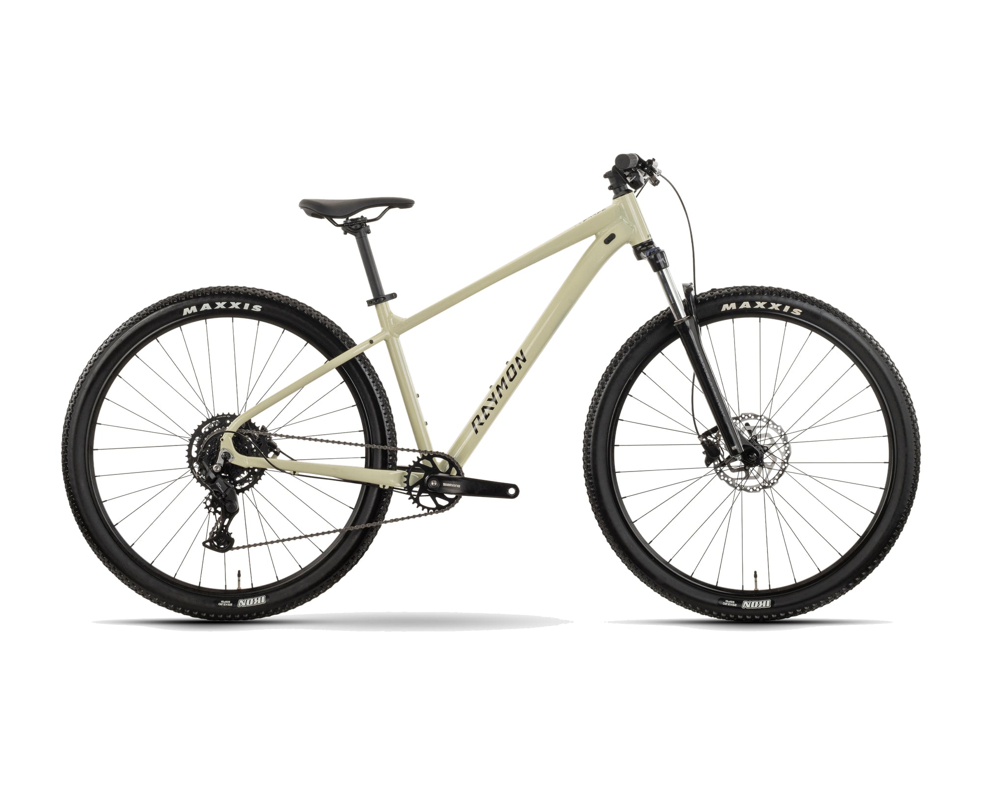 Raymon – Nayta Comp – salviagreen/black – 2026, Fahrrad, Modelljahr 2026, in salviagreen/black, Seitenansicht