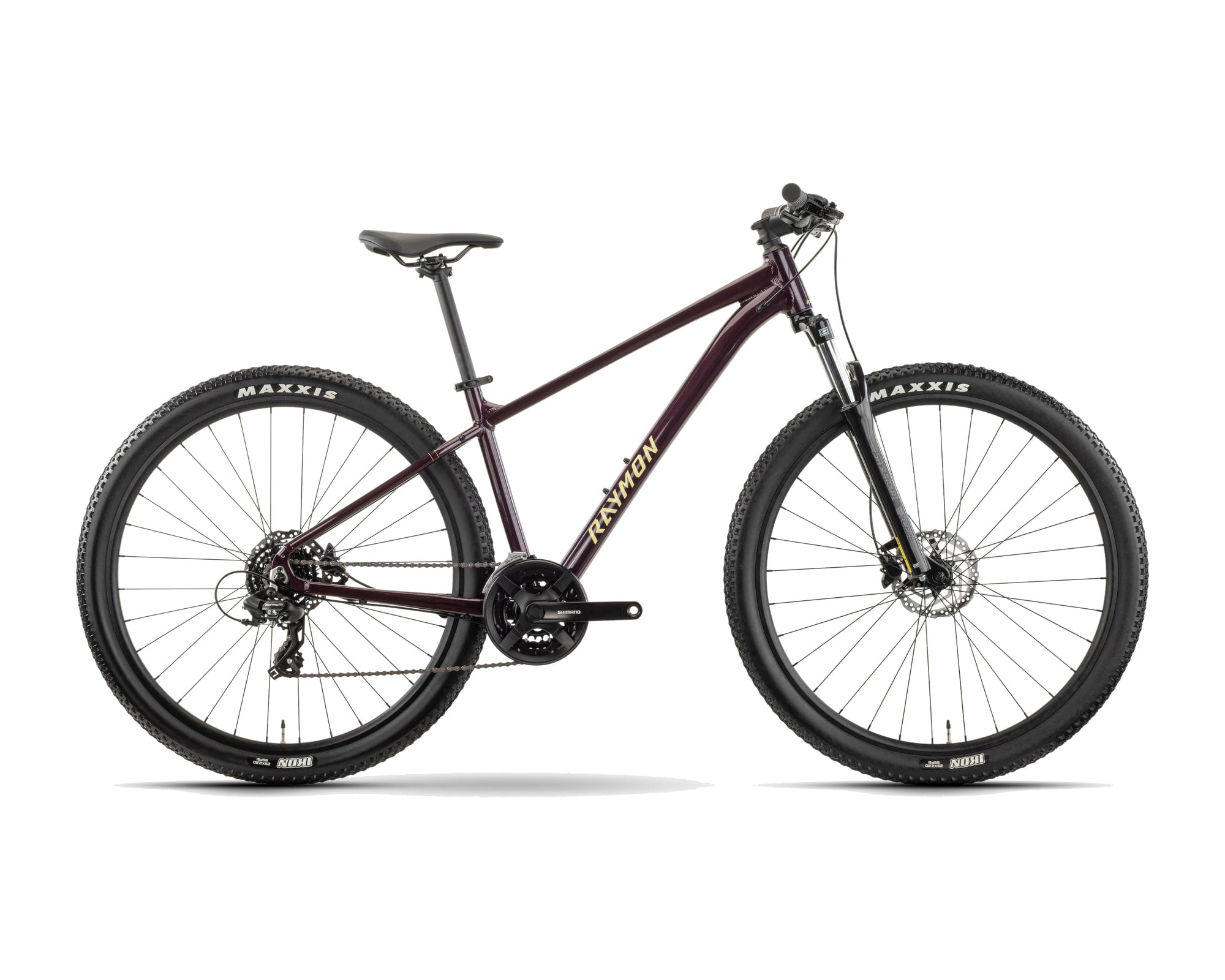 Raymon – Nayta – floridplum/sulfur – 2026, Fahrrad, Modelljahr 2026, in floridplum/sulfur, Seitenansicht