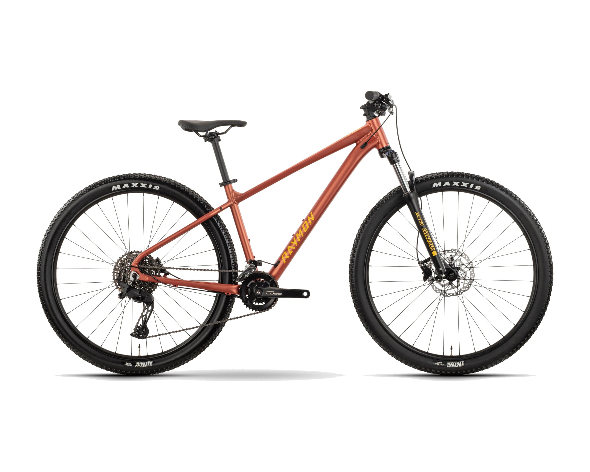 Raymon – Nayta Pro – rust/sulfur – 2026, Fahrrad, Modelljahr 2026, in rust/sulfur, Seitenansicht