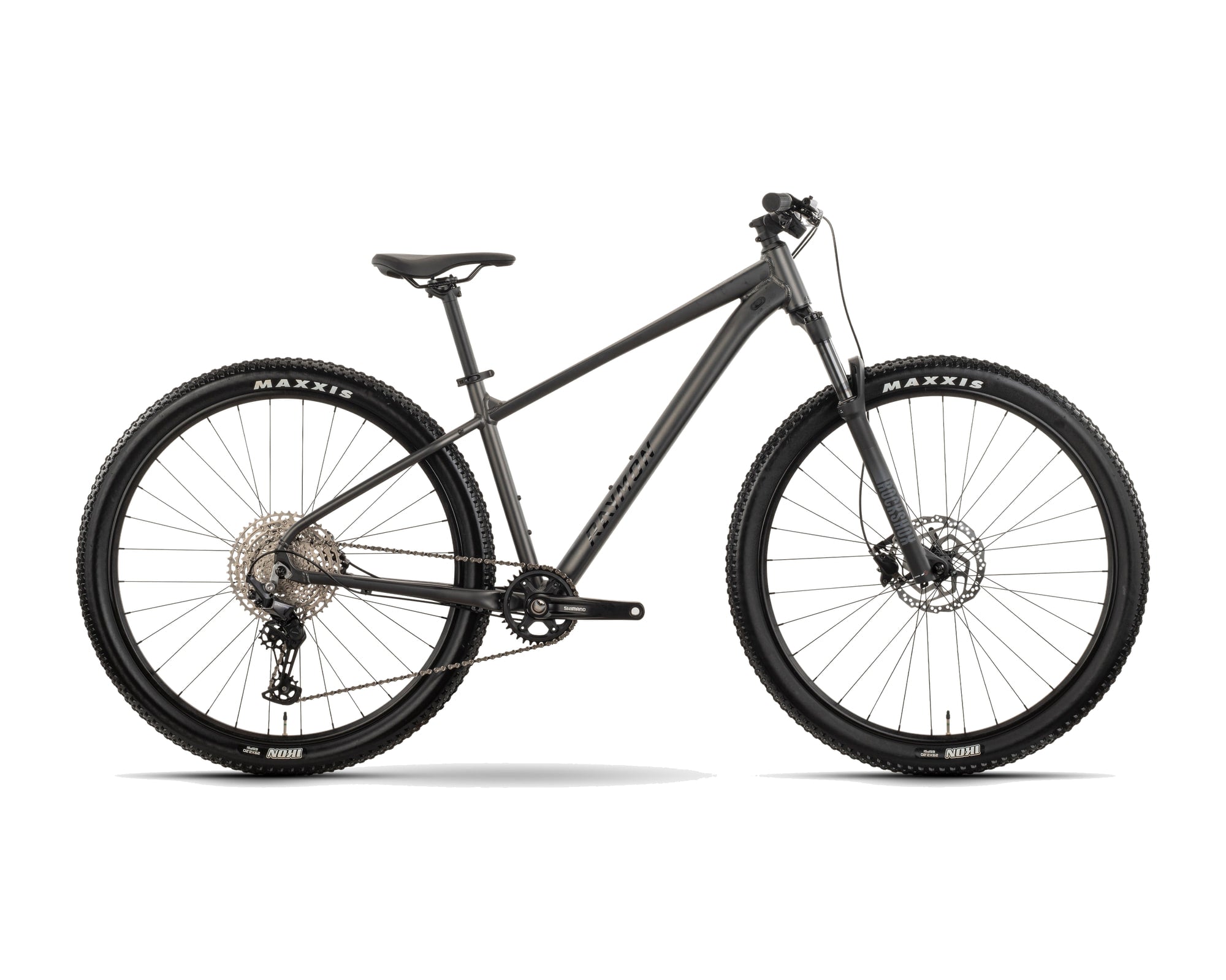 Raymon – Nayta Ultra – anthracite/black – 2026, Fahrrad, Modelljahr 2026, in anthracite/black, Seitenansicht