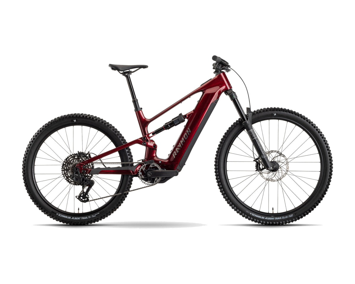 Raymon – Ravor Pro – rubyred – 2026, Fahrrad, Modelljahr 2026, in rubyred, Seitenansicht