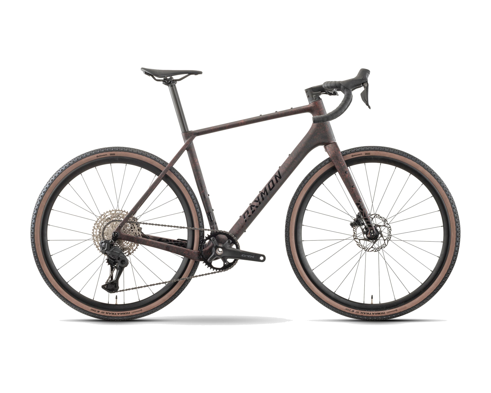 Raymon – Soreno Pro – black stone – 2027, Fahrrad, Modelljahr 2027, in black stone, Seitenansicht