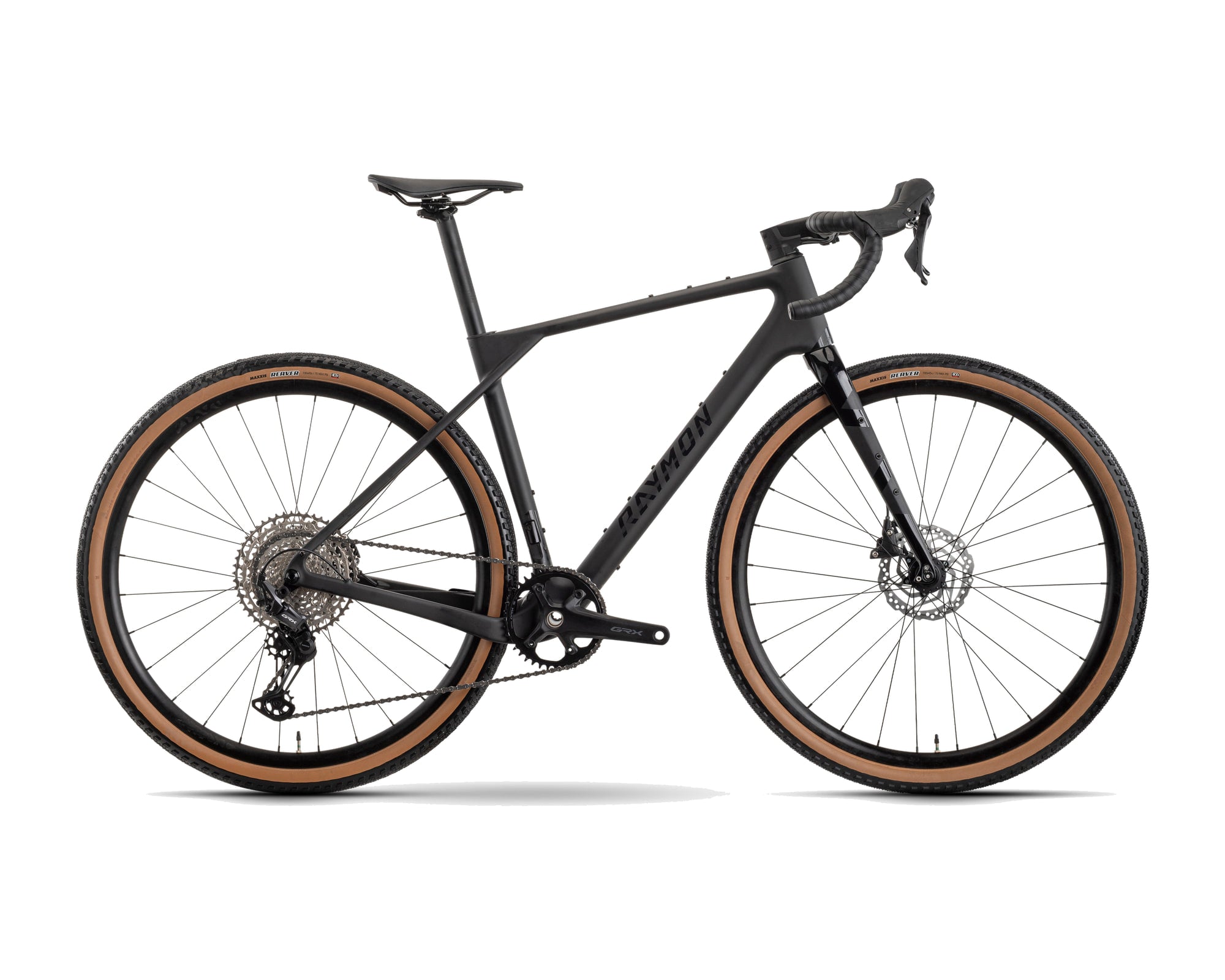 Raymon – Soreno Pure – carbon stealth – 2026, Fahrrad, Modelljahr 2026, in carbon stealth, Seitenansicht