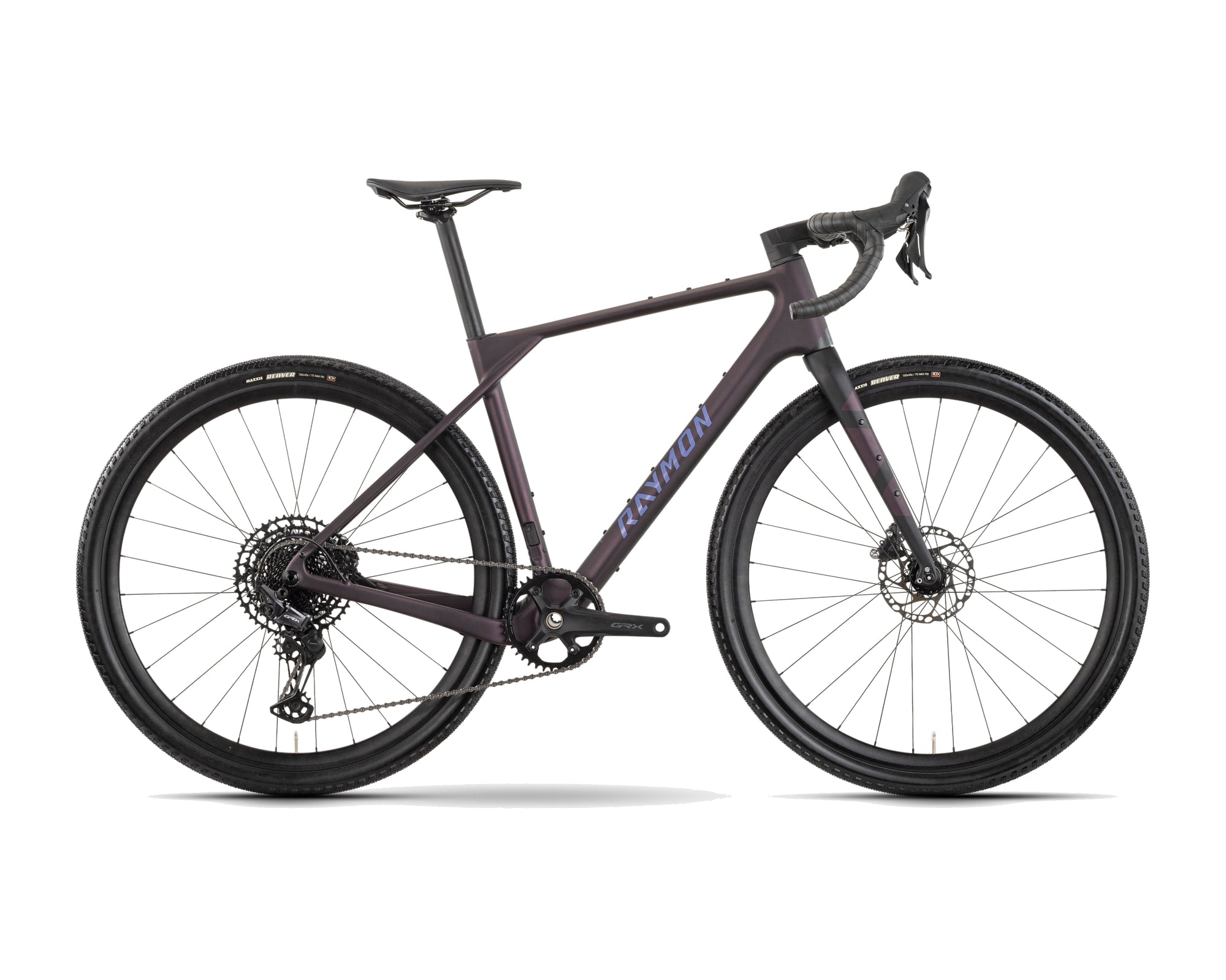 Raymon – Soreno Pure – floridplum – 2026, Fahrrad, Modelljahr 2026, in floridplum, Seitenansicht