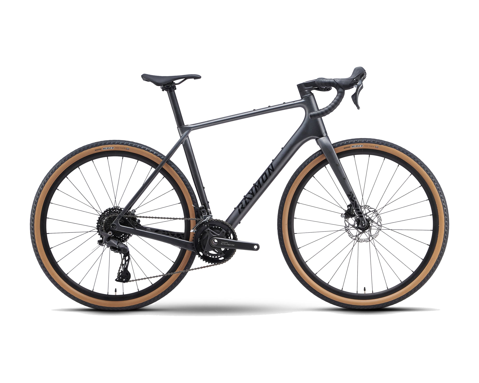 Raymon – Soreno Pure – starblack – 2027, Fahrrad, Modelljahr 2027, in starblack, Seitenansicht