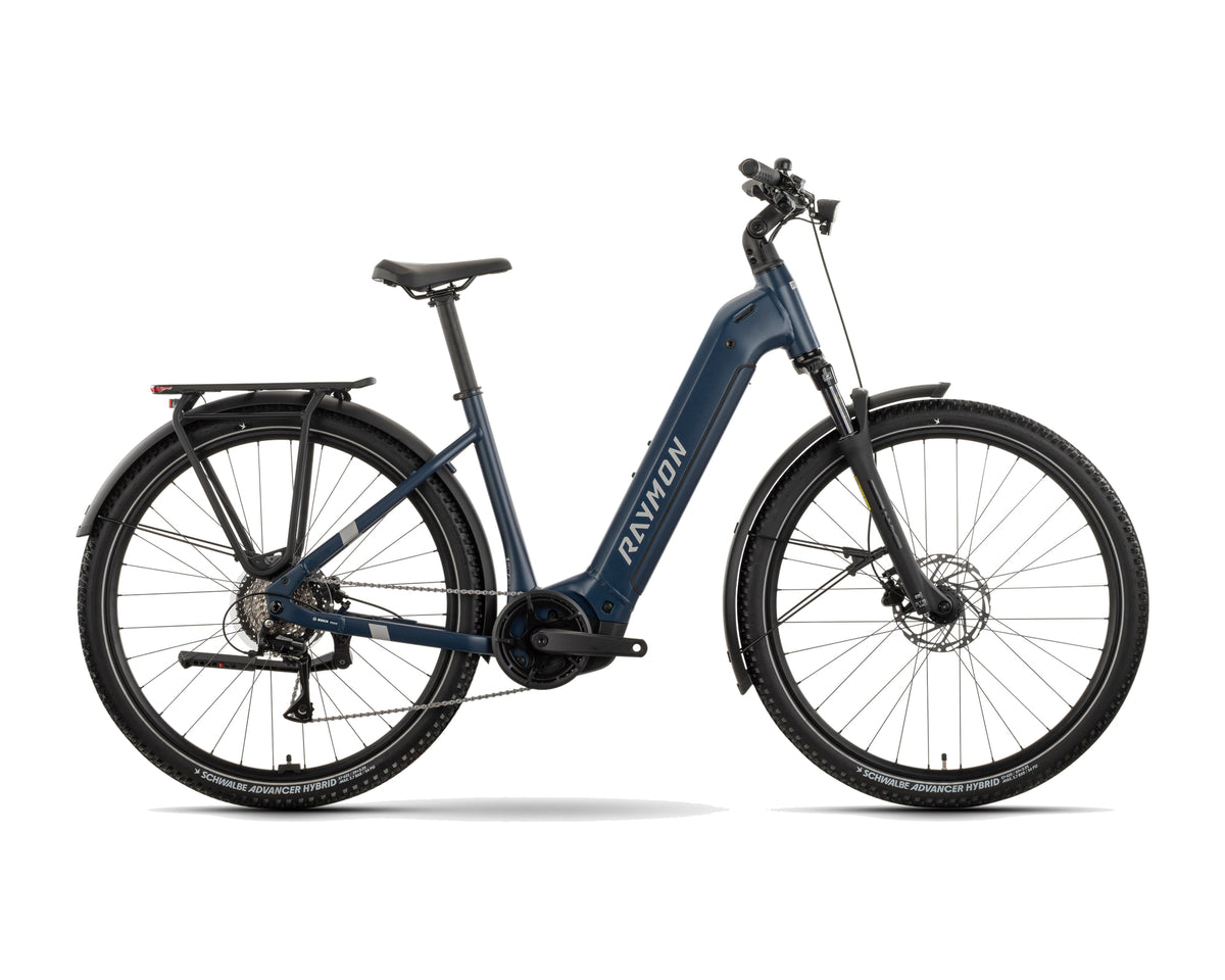 Raymon – Tahona Pure – azzuroblue – 2026, Fahrrad, Modelljahr 2026, in azzuroblue, Seitenansicht