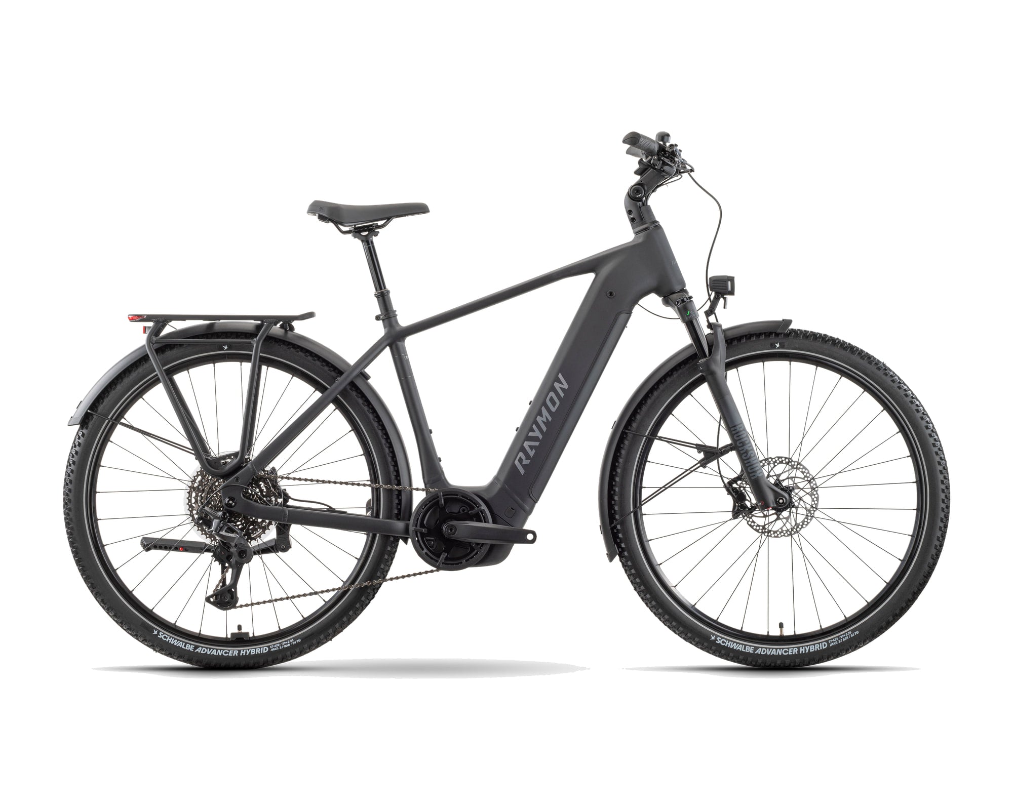 Raymon – Tahona Ultra – micablack – 2027, Fahrrad, Modelljahr 2027, in micablack, Seitenansicht