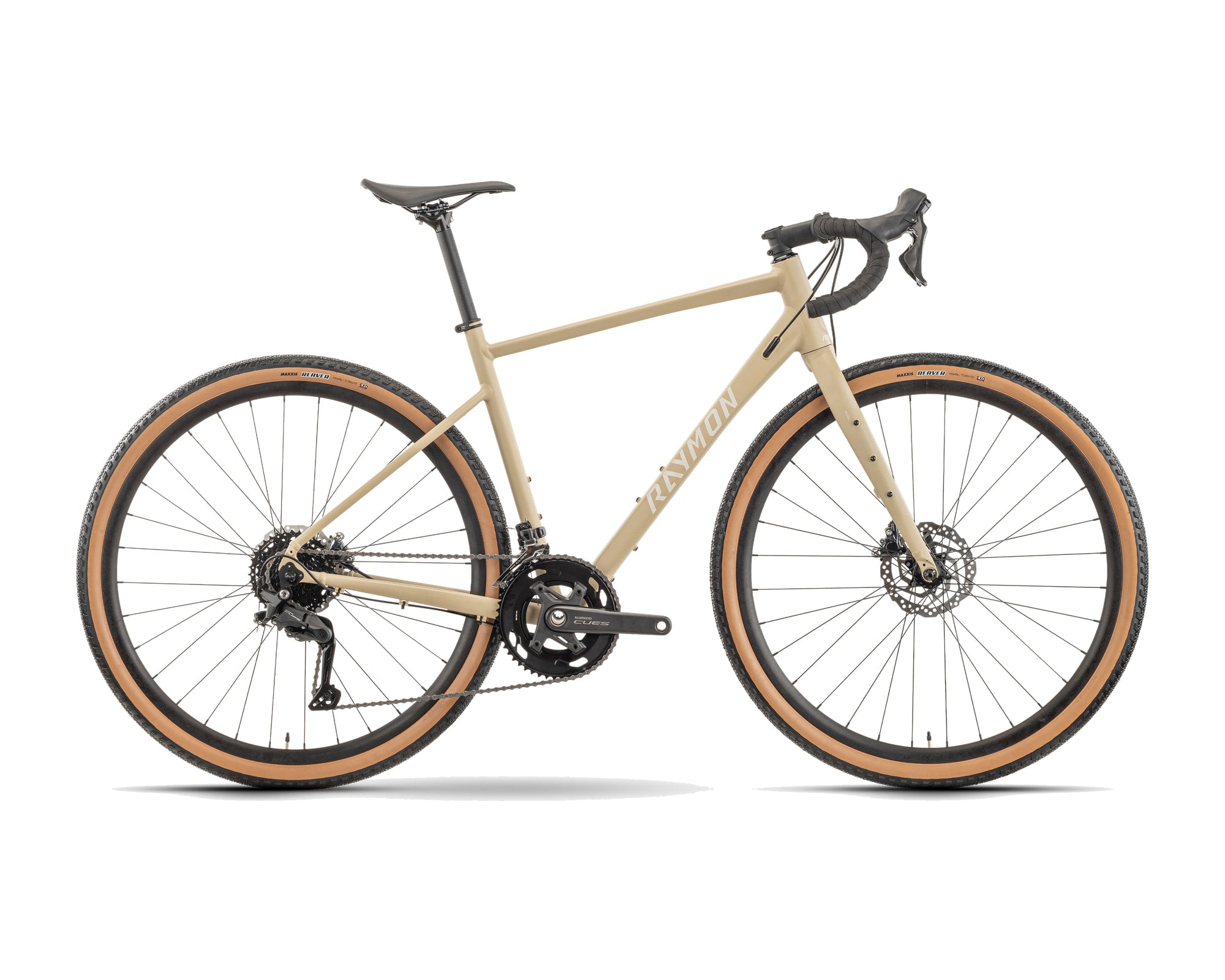 Raymon – Territ Pure – sand – 2027, Fahrrad, Modelljahr 2027, in sand, Seitenansicht