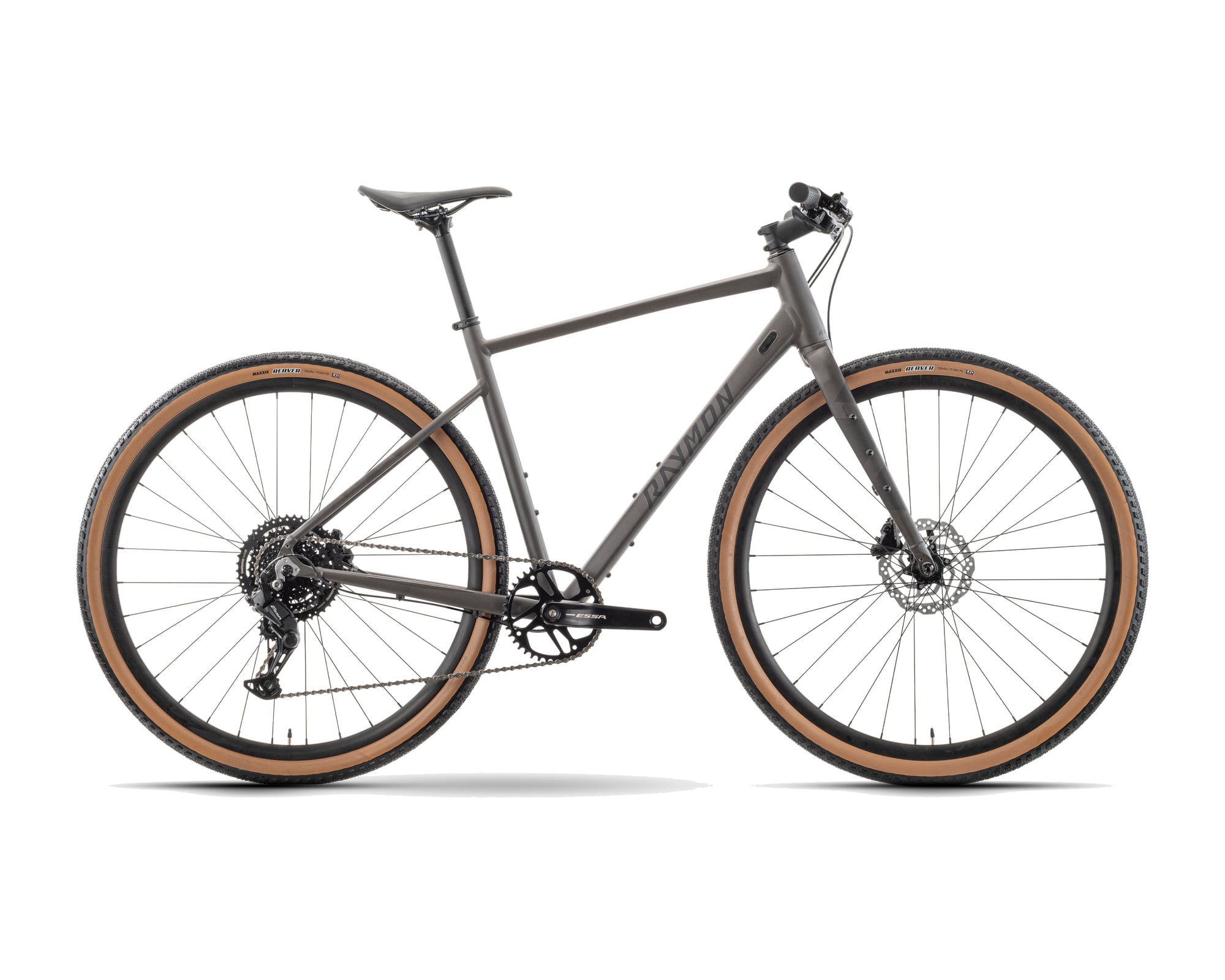 Raymon – Territ Sport – pipegrey – 2027, Fahrrad, Modelljahr 2027, in pipegrey, Seitenansicht