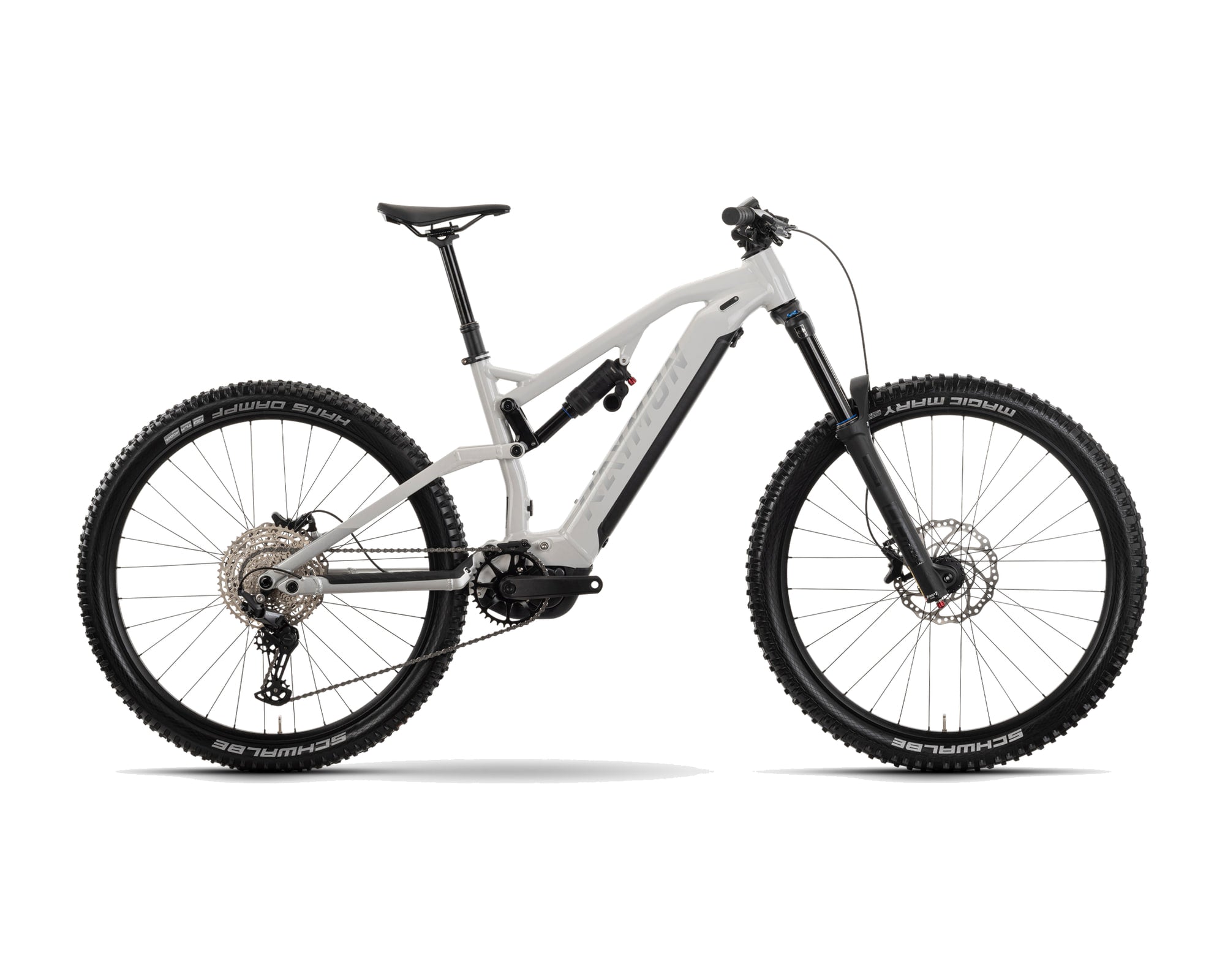 Raymon – Trailray 170 – storm / silver / cobalt – 2025, Fahrrad, Modelljahr 2025, in storm / silver / cobalt, Seitenansicht