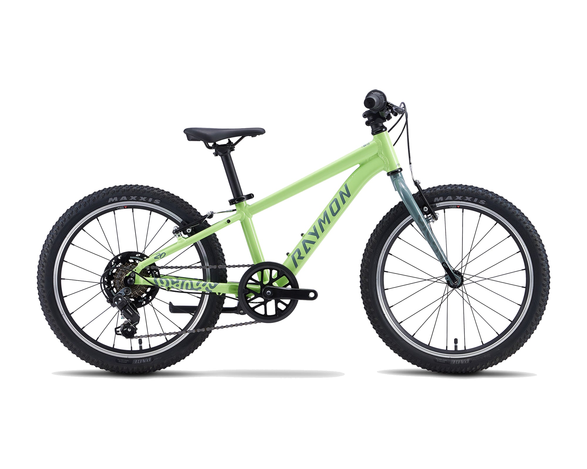 Raymon – Yanga 20 Pure – pistachio green – 2027, Fahrrad, Modelljahr 2027, in pistachio green, Seitenansicht