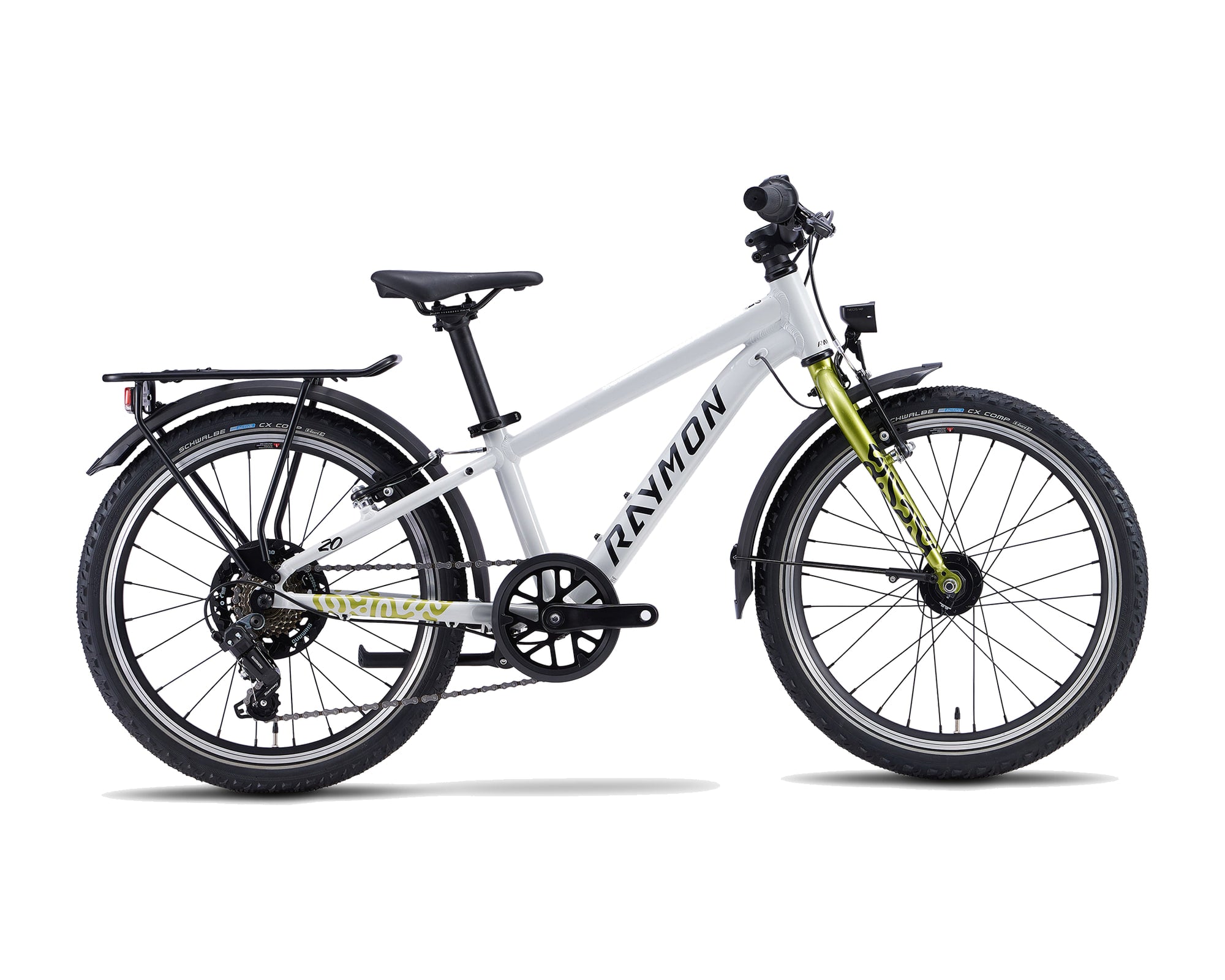 Raymon – Yanga 20 Pure Street – stormwhite – 2027, Fahrrad, Modelljahr 2027, in stormwhite, Seitenansicht