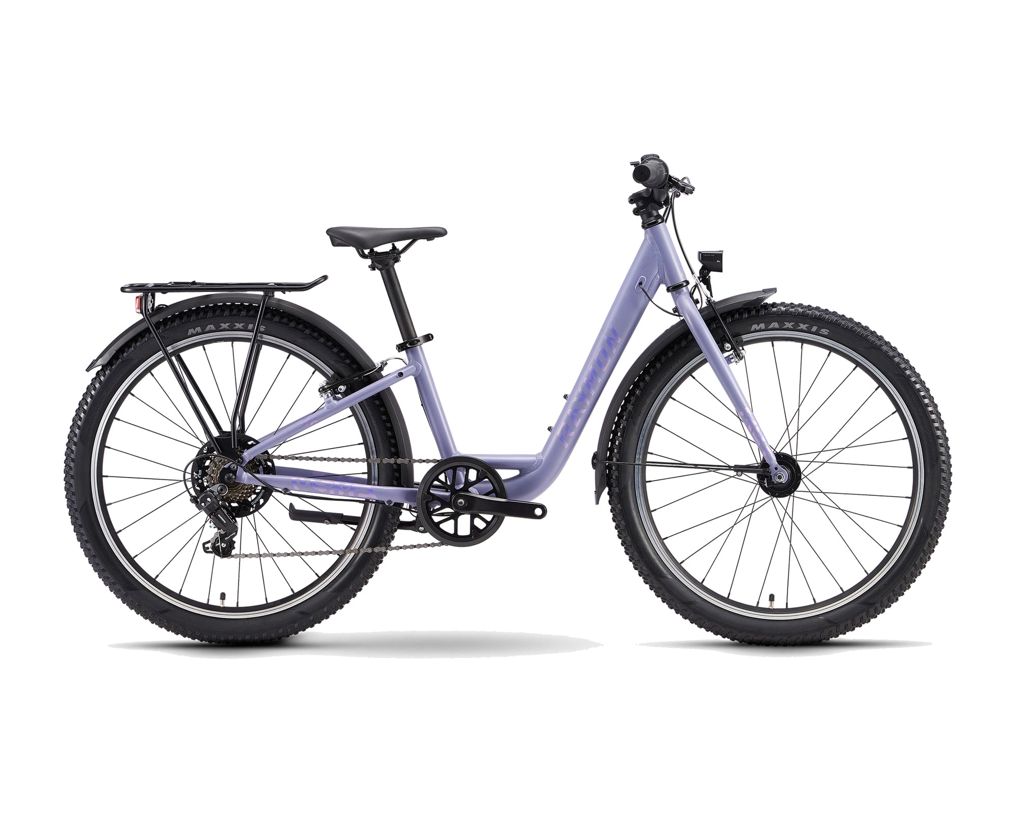 Raymon – Yanga 24 Pure Street – heatherlilac – 2027, Fahrrad, Modelljahr 2027, in heatherlilac, Seitenansicht