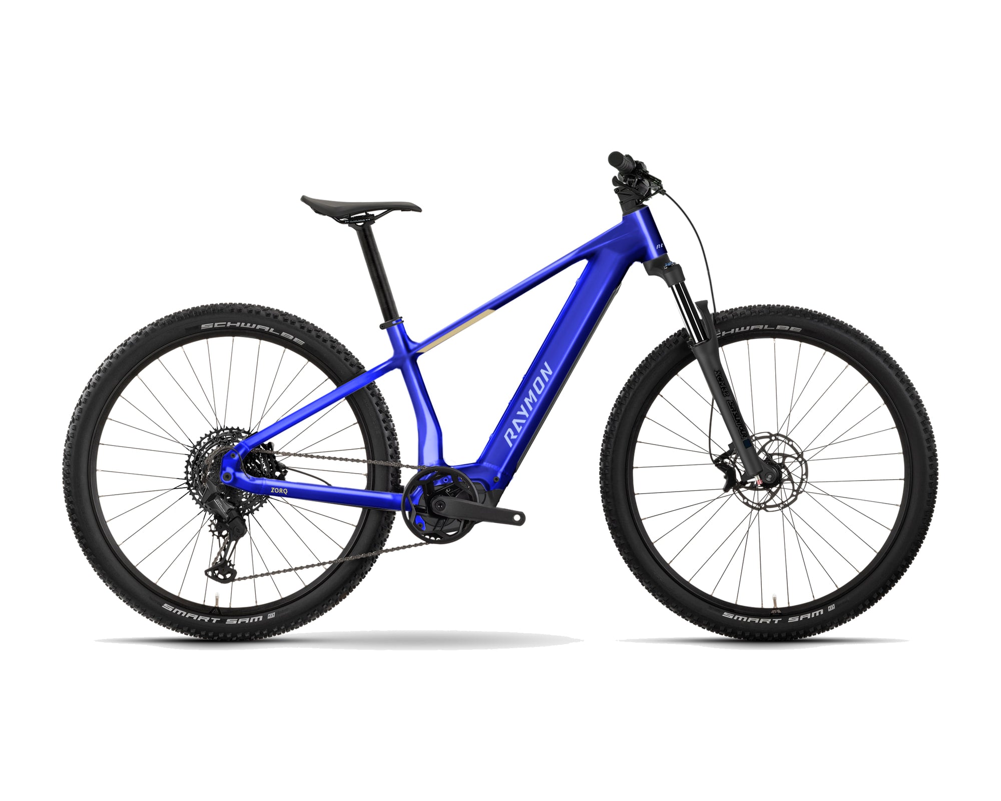 Raymon – Zorq Comp – ultramarine blue – 2027, Fahrrad, Modelljahr 2027, in ultramarine blue, Seitenansicht