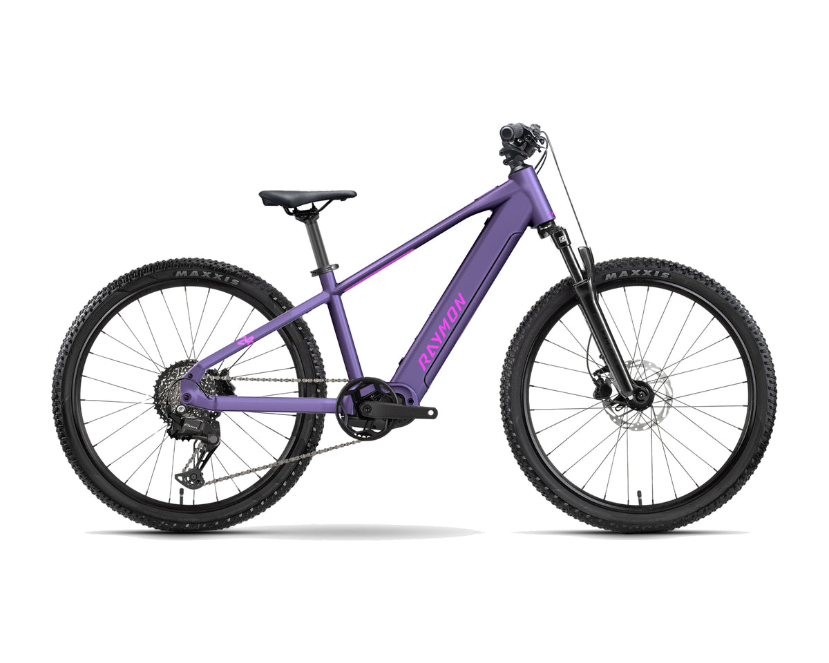 Raymon – Zorq Pure – hyacinth – 2027, Fahrrad, Modelljahr 2027, in hyacinth, Seitenansicht