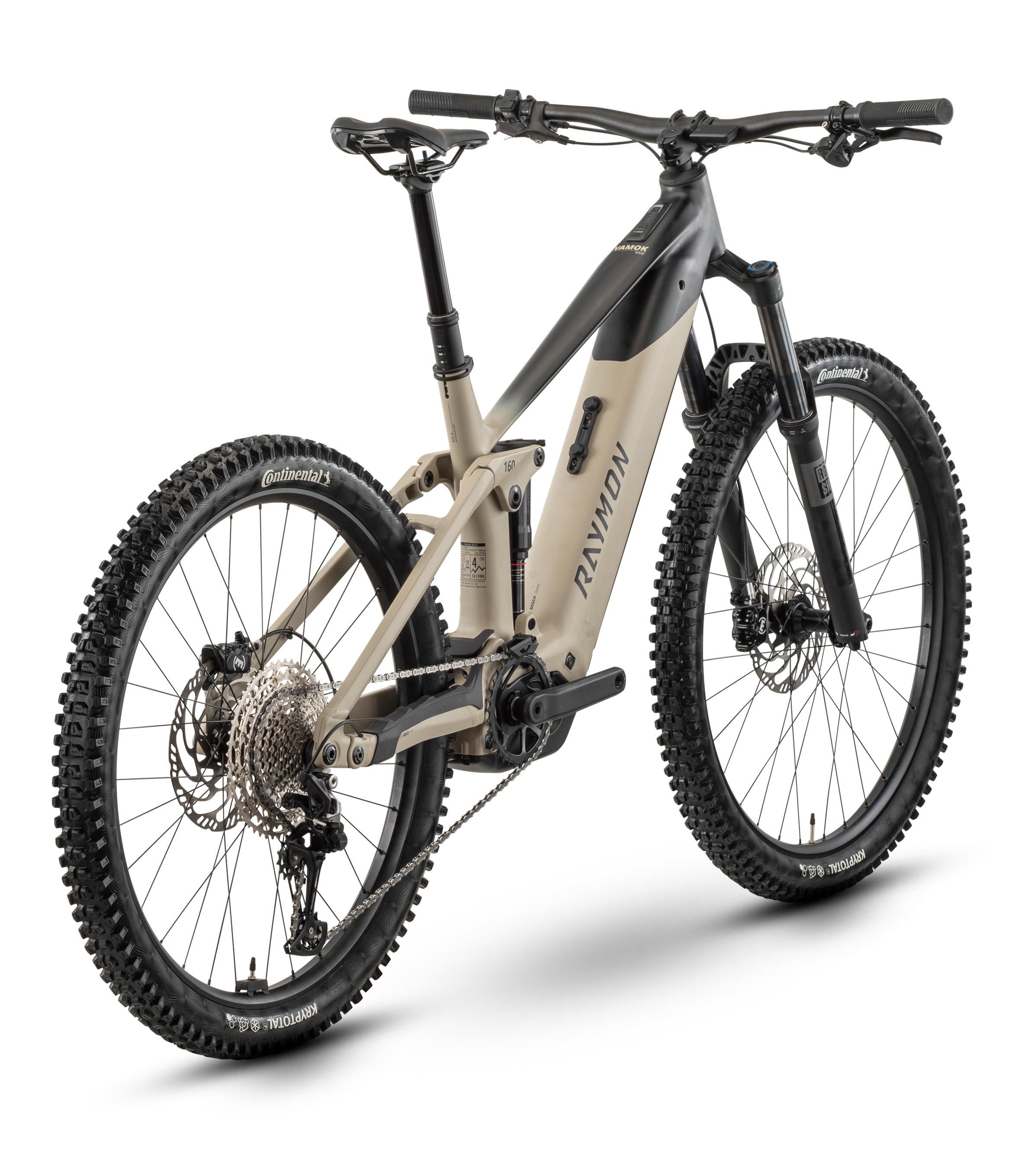 Raymon Vamok Base 2027 in greige/black – Heckansicht