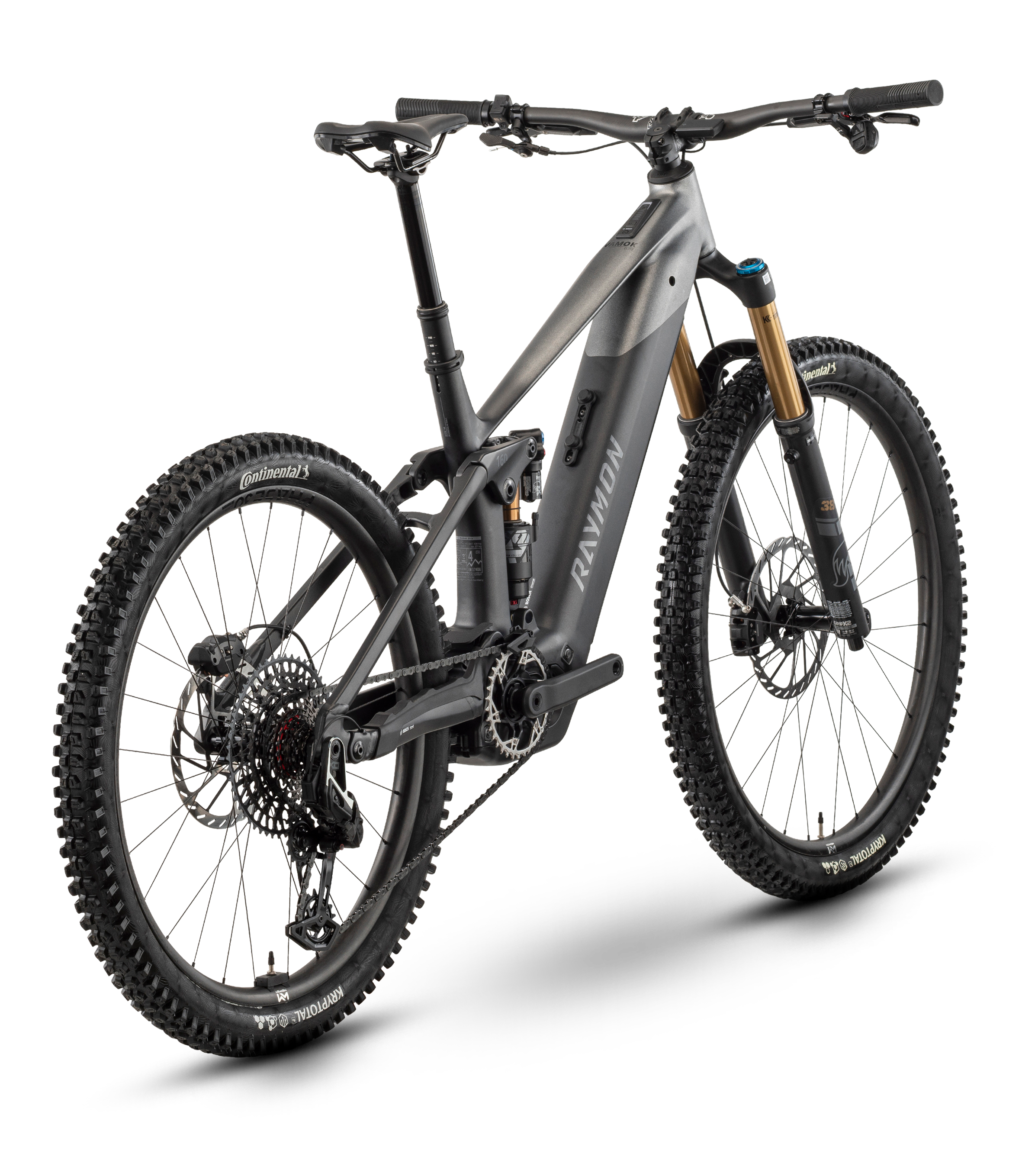 Raymon Vamok Elite 2027 in black/black – Heckansicht