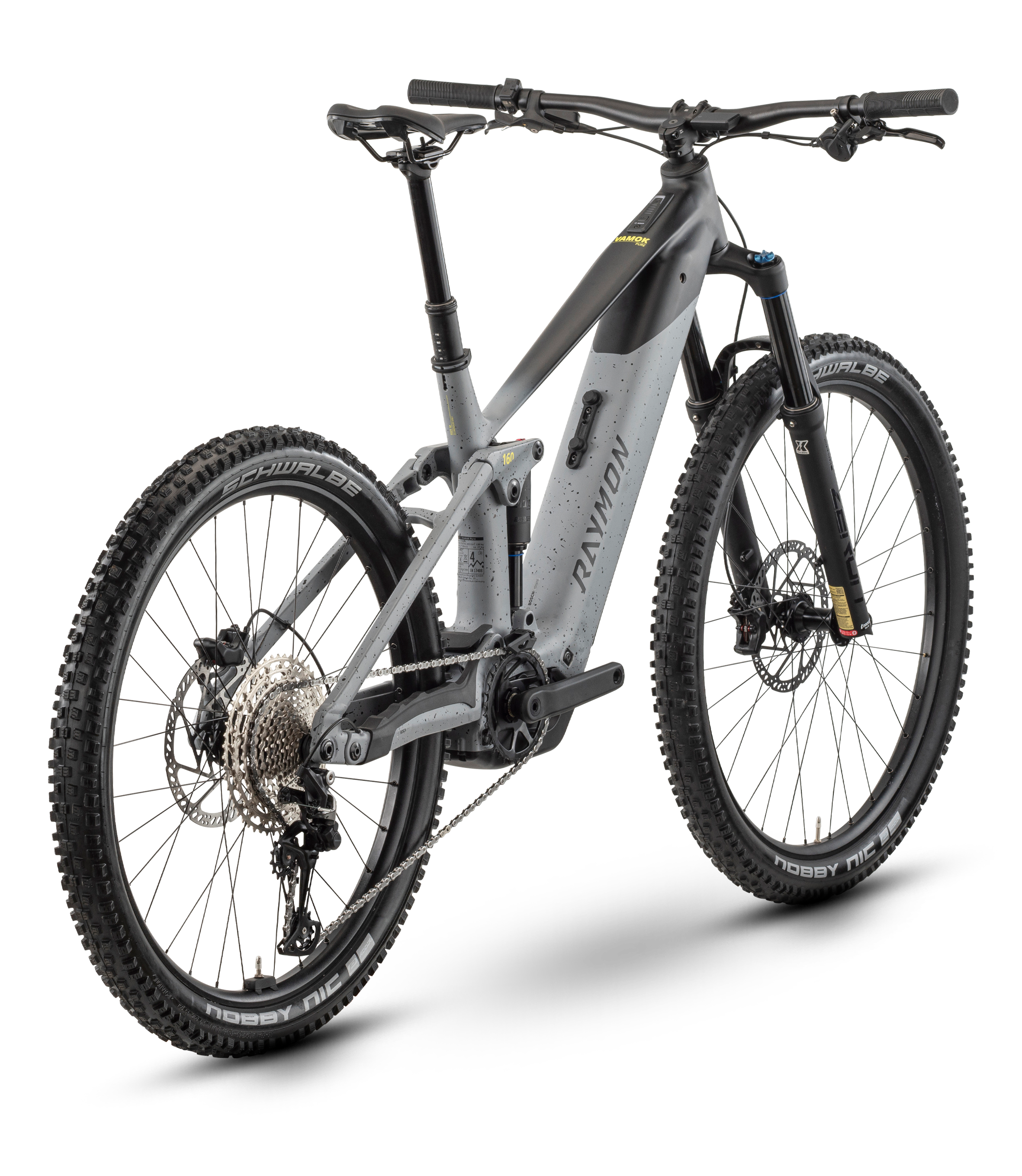 Raymon Vamok Pure 2027 in grey/black – Heckansicht