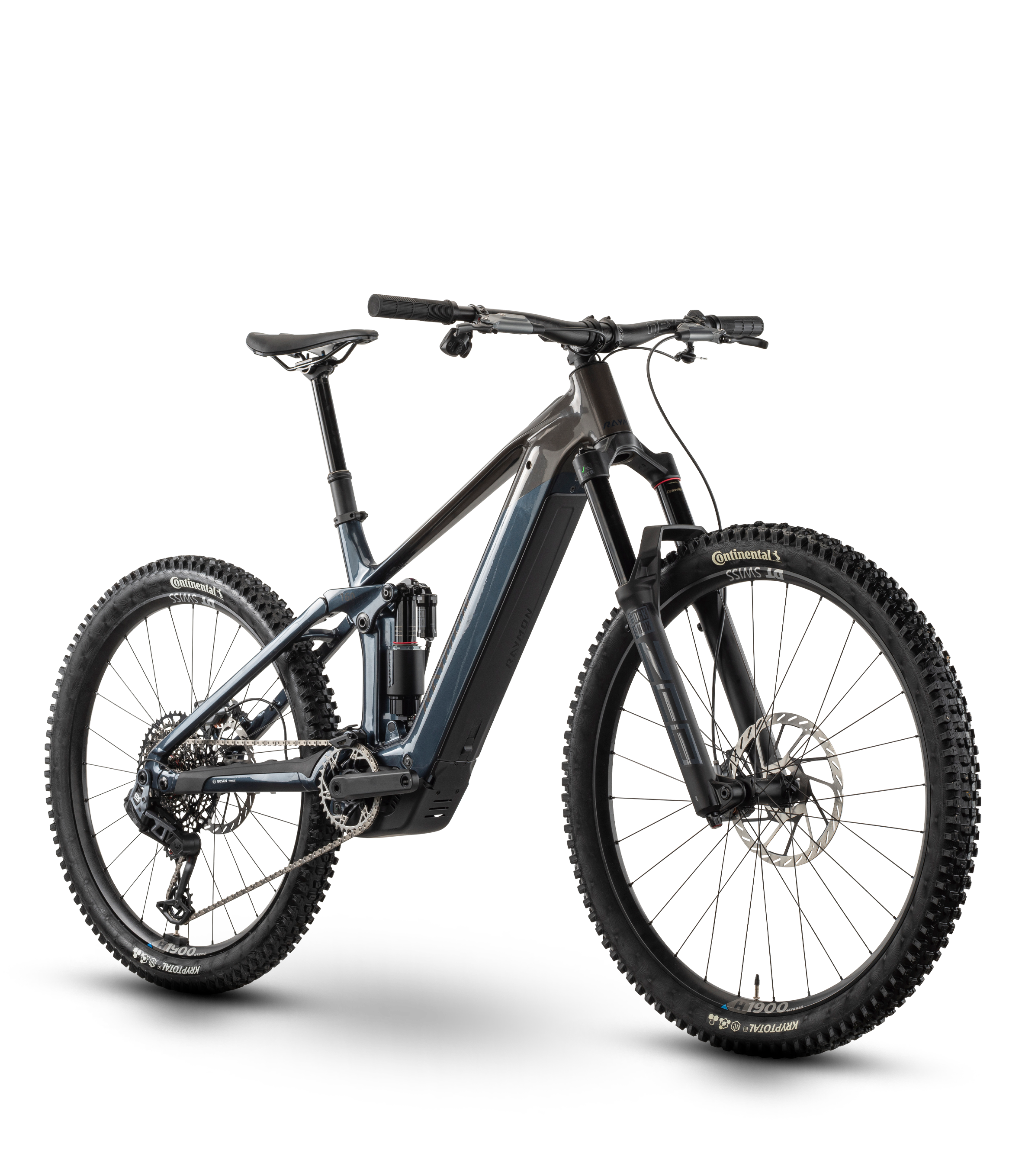 Raymon Vamok Ultimate 2027 in smokeblue/pipegrey – Schrägansicht