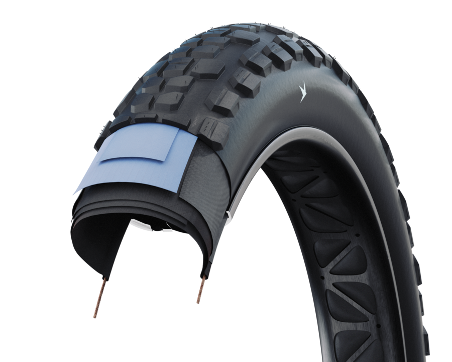 Schwalbe hybrid johnny watts DD, RaceGuard ADDIX Black