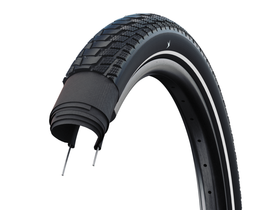 Schwalbe motion pick up Super Defense ADDIX Black+Reflex