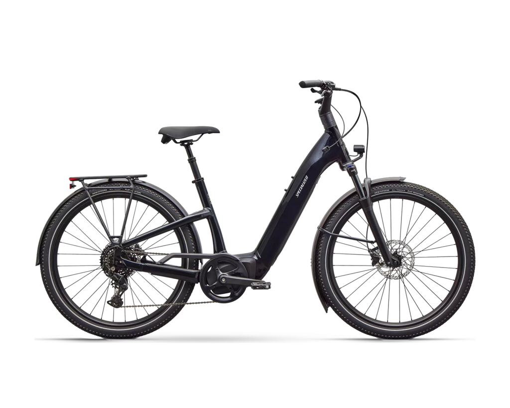 Specialized Turbo Como 4.0 2027 in Gloss Metallic Dark Navy / Satin Silver Reflective