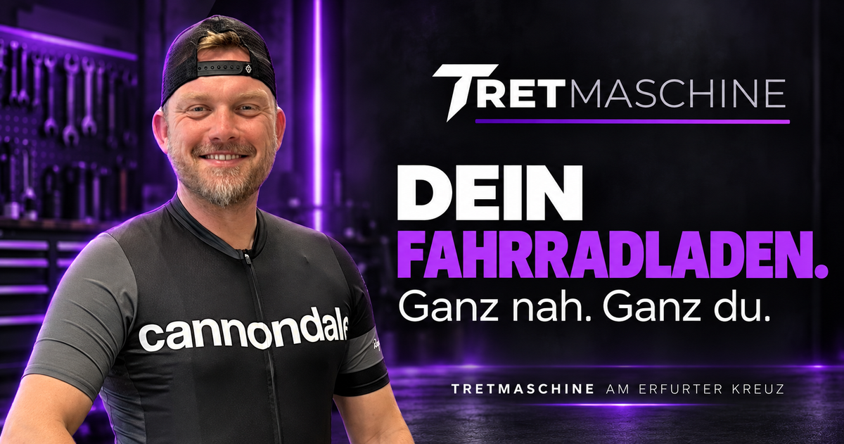 Marcel von der Tretmaschine – dein Fahrradladen am Erfurter Kreuz